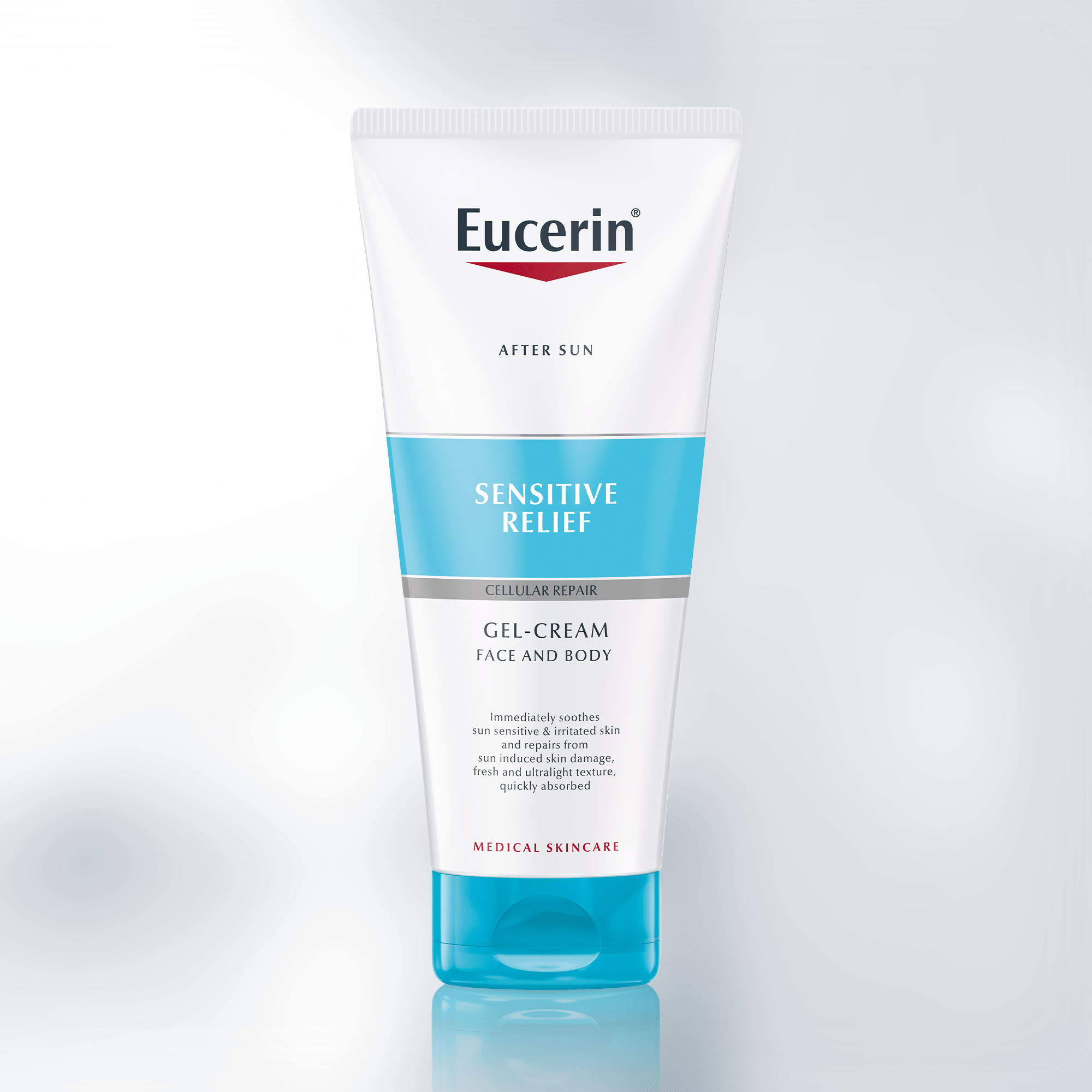 Eucerin After Sun Sensitive päevitusjärgne rahustav geelkreem